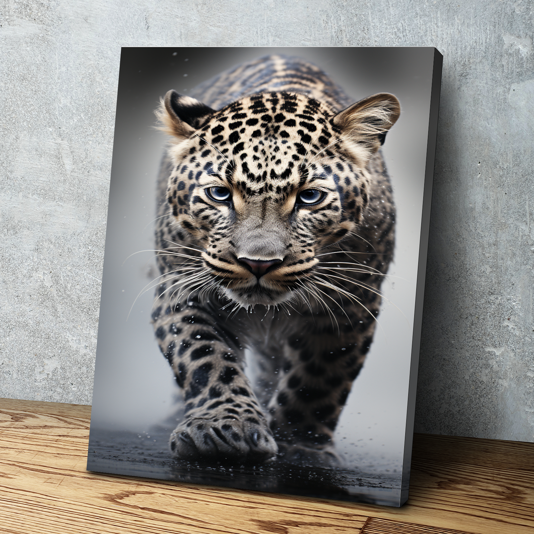 Leopard Wall Art | Leopard Canvas | Majestic Leopard Canvas Wall Art Set