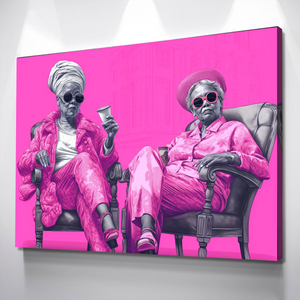 African American Wall Art | African Canvas Art | Canvas Wall Art | Your Cool Grannies Black History Month Canvas Art