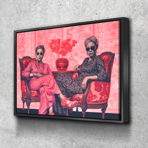 African American Wall Art | African Canvas Art | Canvas Wall Art | Your Cool Aunties Black History Month Canvas Art