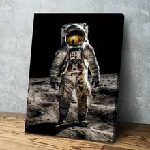 Load image into Gallery viewer, NASA Apollo 11 Moon Landing Posters Space Travel Style Modern Digital Art Canvas Wall Art Framed Print