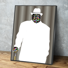 Load image into Gallery viewer, TECHNODROME1 Pop Art Canvas Prints | African American Wall Art | African Canvas Art | Notorious Frank White Biggie Rap Legend Hip Hop Art | Canvas Wall Art