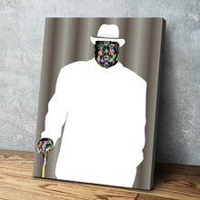 Load image into Gallery viewer, TECHNODROME1 Pop Art Canvas Prints | African American Wall Art | African Canvas Art | Notorious Frank White Biggie Rap Legend Hip Hop Art | Canvas Wall Art