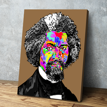 Load image into Gallery viewer, TECHNODROME1 Pop Art Canvas Prints | African American Wall Art | African Canvas Art | Frederick Douglass | Canvas Wall Art