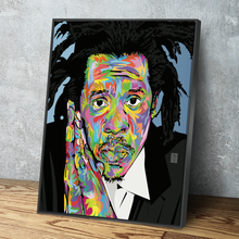 Load image into Gallery viewer, TECHNODROME1 Pop Art Canvas Prints | African American Wall Art | African Canvas Art | Jigga Jay Z Dot Carter Hip Hop Art | Canvas Wall Art