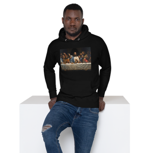 Unisex Hoodie | Black Jesus Last Supper v3 | African American Clothing | African Art