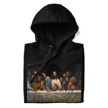 Load image into Gallery viewer, Unisex Hoodie | Black Jesus Last Supper v3 | African American Clothing | African Art
