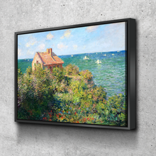 Load image into Gallery viewer, Fisherman&#39;s Cottage at Varengeville by Claude Monet Print Canvas Wall Art Reproduction