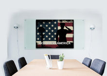 Load image into Gallery viewer, God Bless America Patriotic Wall Art Canvas