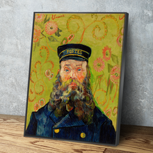 Load image into Gallery viewer, The Postman (Joseph Roulin) (1888) by Vincent Van Gogh Print | Van Gogh Prints | Canvas Wall Art Print | Van Gogh Prints | Canvas Wall Art