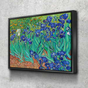 Vincent Van Gogh's Irises Print | Van Gogh Prints | Canvas Wall Art