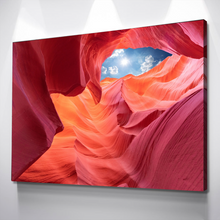 Load image into Gallery viewer, Living Room Wall Art | Living Room Wall Decor | Bedroom Wall Art | Bedroom Wall Decor | Colorful Antelope Canyon Arizona Canvas Wall Art |