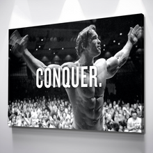 Load image into Gallery viewer, Arnold Conquer Poster Print Canvas Wall Art