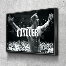 Load image into Gallery viewer, Arnold Conquer Poster Print Canvas Wall Art