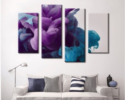 Abstract Ink Wall Canvas Art