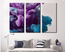 Load image into Gallery viewer, Abstract Ink Wall Canvas Art