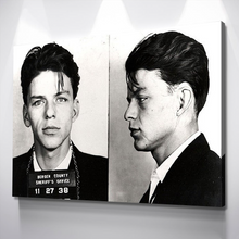 Load image into Gallery viewer, Sinatra Mugshot Poster | Canvas Wall Art