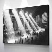 Load image into Gallery viewer, Grand Central Station New York - 1913 - Canvas Wall Art Framed Print Poster- Various Sizes