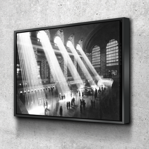 Grand Central Station New York - 1913 - Canvas Wall Art Framed Print Poster- Various Sizes