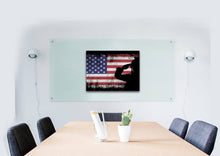 Load image into Gallery viewer, The Pilot Salute - Army Rangers- Military Art- Rustic American Flag- Patriotic Wall Art- Navy Seals- Army Wall Decor- US Marines