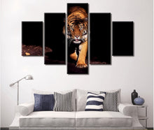 Load image into Gallery viewer, Tiger Canvas Tiger Wall Art Tiger print Tiger wall decor Animal wall art Animal wall decor Animal canvas Animal Large Print Decor