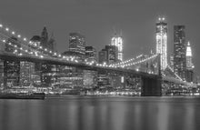 Load image into Gallery viewer, New York City B&amp;W Panoramic Canvas Wall Art Print Ready To Hang NYC Large Wall Art, NYC  Print, art, Photo, Canvas, NYC Poster