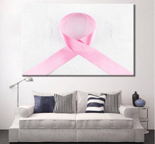 Load image into Gallery viewer, Customizable Breast Cancer Gifts | Breast Cancer Awareness |  Susan G. Women | Pink Ribbon | Wall Canvas Art | Home Decor