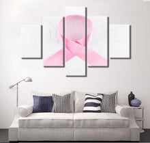 Load image into Gallery viewer, Customizable Breast Cancer Gifts | Breast Cancer Awareness |  Susan G. Women | Pink Ribbon | Wall Canvas Art | Home Decor