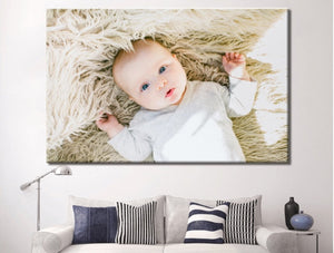 Godparent Gift Personalized Canvas Wall Art Custom Canvas Print