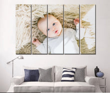 Load image into Gallery viewer, Godparent Gift Personalized Canvas Wall Art Custom Canvas Print