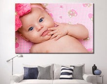 Load image into Gallery viewer, Godparent Gift Personalized Canvas Wall Art Custom Canvas Print