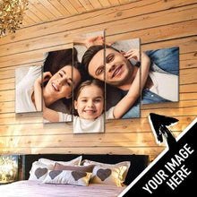 Load image into Gallery viewer, Valentines Day Gift for Him and Her | Personalized Photo to Print Canvas Wall Art