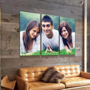 Valentines Day Gift for Him and Her | Personalized Photo to Print Canvas Wall Art