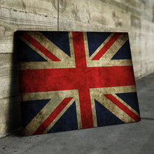 Load image into Gallery viewer, Union Jack - Canvas Wall Art Framed Print - Various Sizes