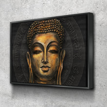 Load image into Gallery viewer, Buddha Wall Art Indian Wall art Spiritual Art yoga art print zen wall art buddha wall decor esoteric art Canvas Wall Art Ready to Hang