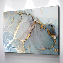 Load image into Gallery viewer, Marble Wall Art Modern Abstract Canvas Artwork Contemporary Home Decor Canvas Wall Art Ready to Hang Canvas