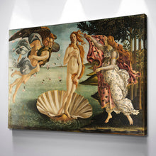 Load image into Gallery viewer, The Birth of Venus Sandro Botticelli Framed Canvas Wall Art for Living Room Bedroom Canvas Prints for Home Decoration Ready to Hanging