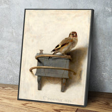 Load image into Gallery viewer, The Goldfinch by Carel Fabritius | Canvas Wall Art Print Poster