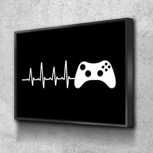 Load image into Gallery viewer, Gamer Life - Video Gamer Decor - Gamer Wall Art Poster Canvas Wall Art Ready to Hang Various Sizes