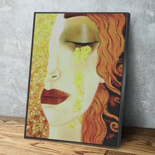 Load image into Gallery viewer, Gustav Klimt Golden Tears Print |  Canvas Wall Art Reproduction