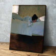Load image into Gallery viewer, Laziness Ramon Casas - Painting Art Print Female Portrait Vintage Poster Canvas Wall Art Décor Gift