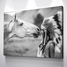 Load image into Gallery viewer, Native American Wall Art | American Indian Art | Canvas Wall Art Decor