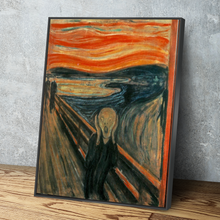 Load image into Gallery viewer, The Scream Painting | The Scream Art | Canvas Wall Artwork