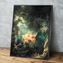 Load image into Gallery viewer, The Swing by Fragonard | Canvas Wall Art Print Poster