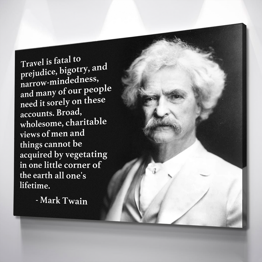 Mark Twain Travel Quote 