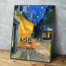Load image into Gallery viewer, Van Gogh Cafe Terrace At Night Print | Van Gogh Prints | Canvas Wall Art