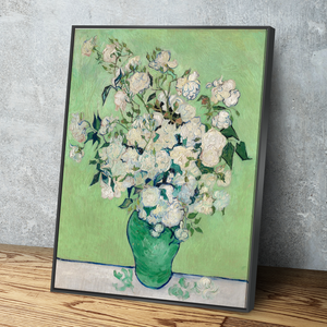 Van Gogh Roses Print | Van Gogh Prints | Canvas Wall Art
