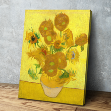 Load image into Gallery viewer, Van Gogh Sunflower Print | Van Gogh Prints | Canvas Wall Art