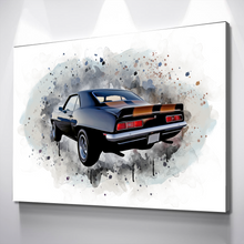 Load image into Gallery viewer, Custom Car Portrait | Father&#39;s Day Gift | Portrait from Photo | Car Watercolor | Gift for Car Lovers | Canvas Wall Art | Car Illustration
