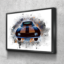 Load image into Gallery viewer, Custom Car Portrait | Father&#39;s Day Gift | Portrait from Photo | Car Watercolor | Gift for Car Lovers | Canvas Wall Art | Car Illustration